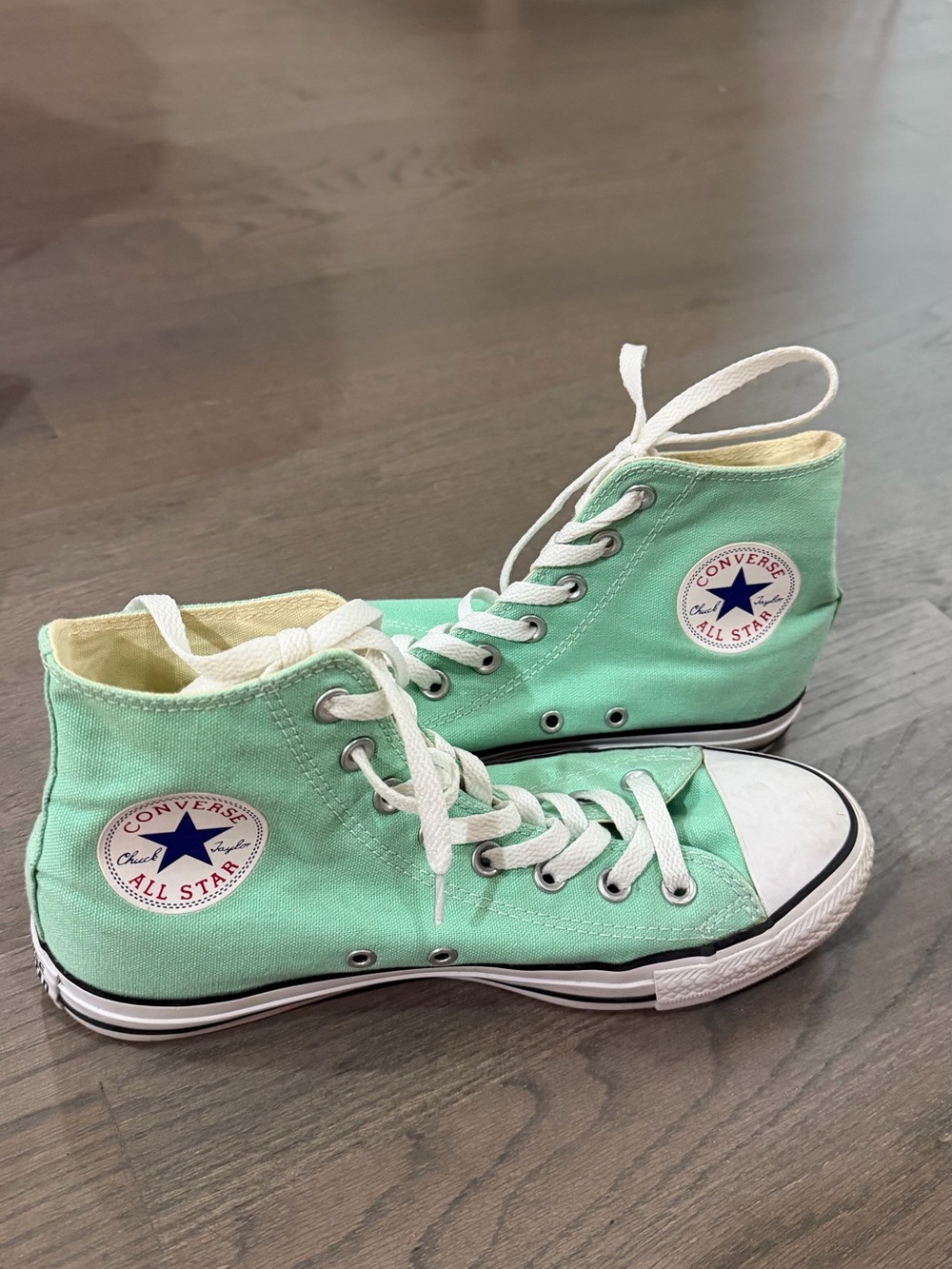 Converse Chuck Taylor All Star Mint Green High Top Sneakers Women’s Size 9